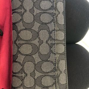 Coach purse and wallet